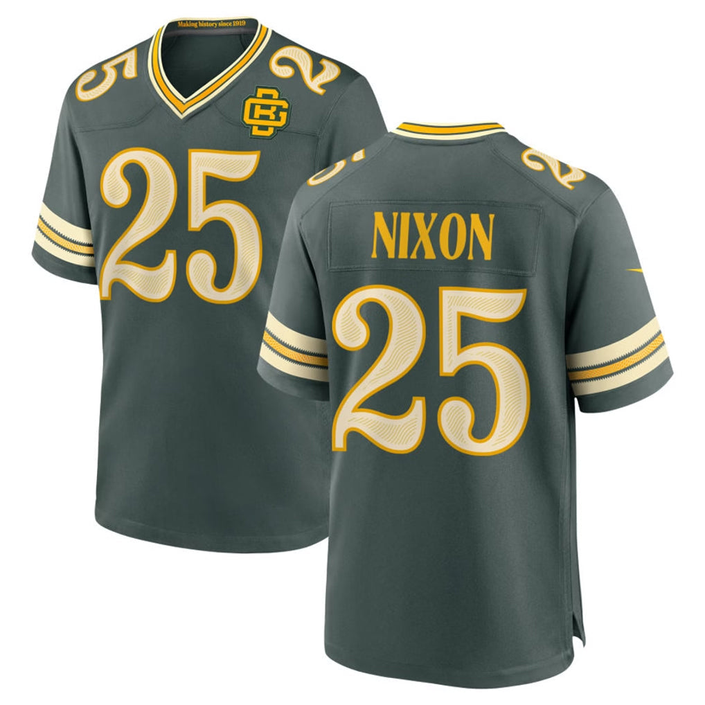 Robertx GB.Packers #25 Keisean Nixon Player Green 2026 Rivalries Collection Home Game Stitched Jerseys