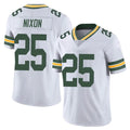 Robertx GB.Packers #25 Keisean Nixon Player White Vapor Untouchable Limited Home Game Stitched Jerseys