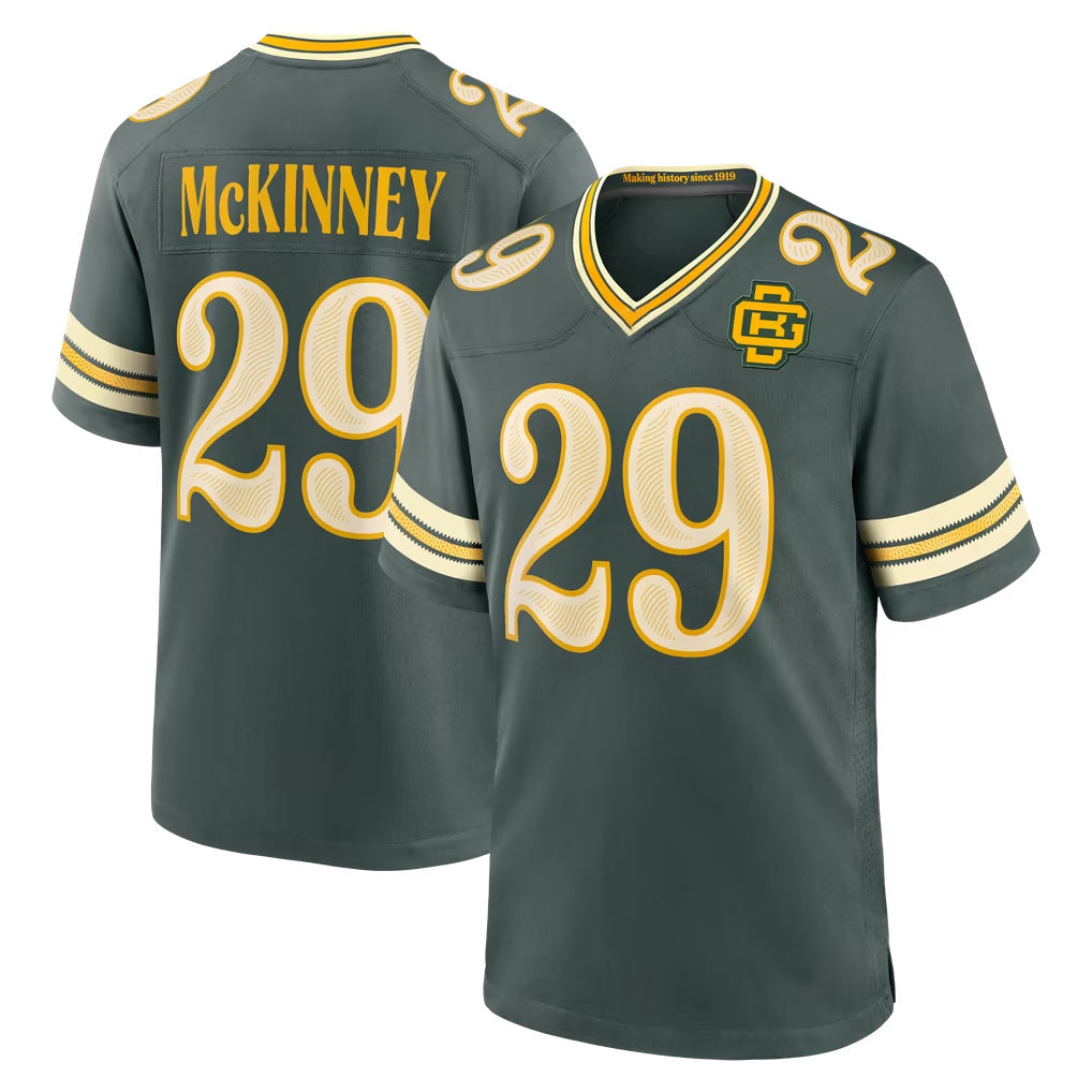 Robertx GB.Packers #29 Xavier McKinney Player Green 2026 Rivalries Collection Home Game Stitched Jerseys