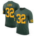 Robertx GB.Packers #32 MarShawn Lloyd Player Green Alternate Vapor Home Game Stitched Jerseys