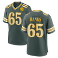 Robertx GB.Packers #65 Aaron Banks Player Green 2026 Rivalries Collection Home Game Stitched Jerseys
