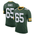 Robertx GB.Packers #65 Aaron Banks Player Green Limited Classic Home Game Stitched Jerseys