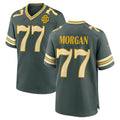Robertx GB.Packers #77 Jordan Morgan Player Green 2026 Rivalries Collection Home Game Stitched Jerseys