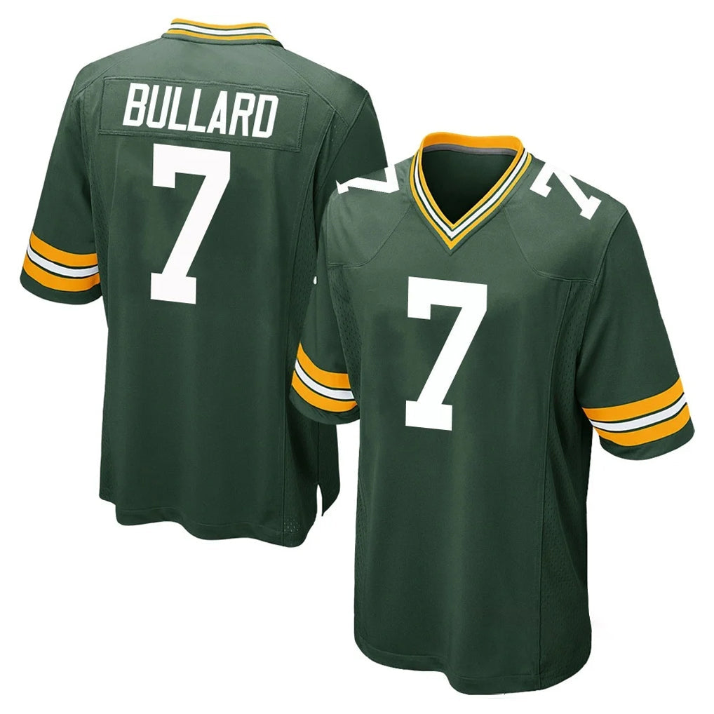 Robertx GB.Packers #7 Javon Bullard Player Green Home Game Stitched Jerseys