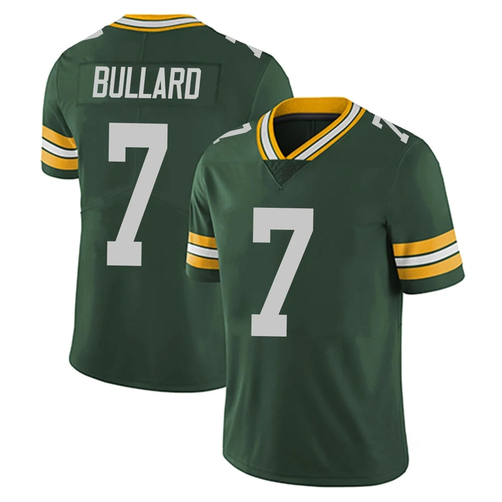 Robertx GB.Packers #7 Javon Bullard Player Green Vapor Untouchable Limited Home Game Stitched Jerseys