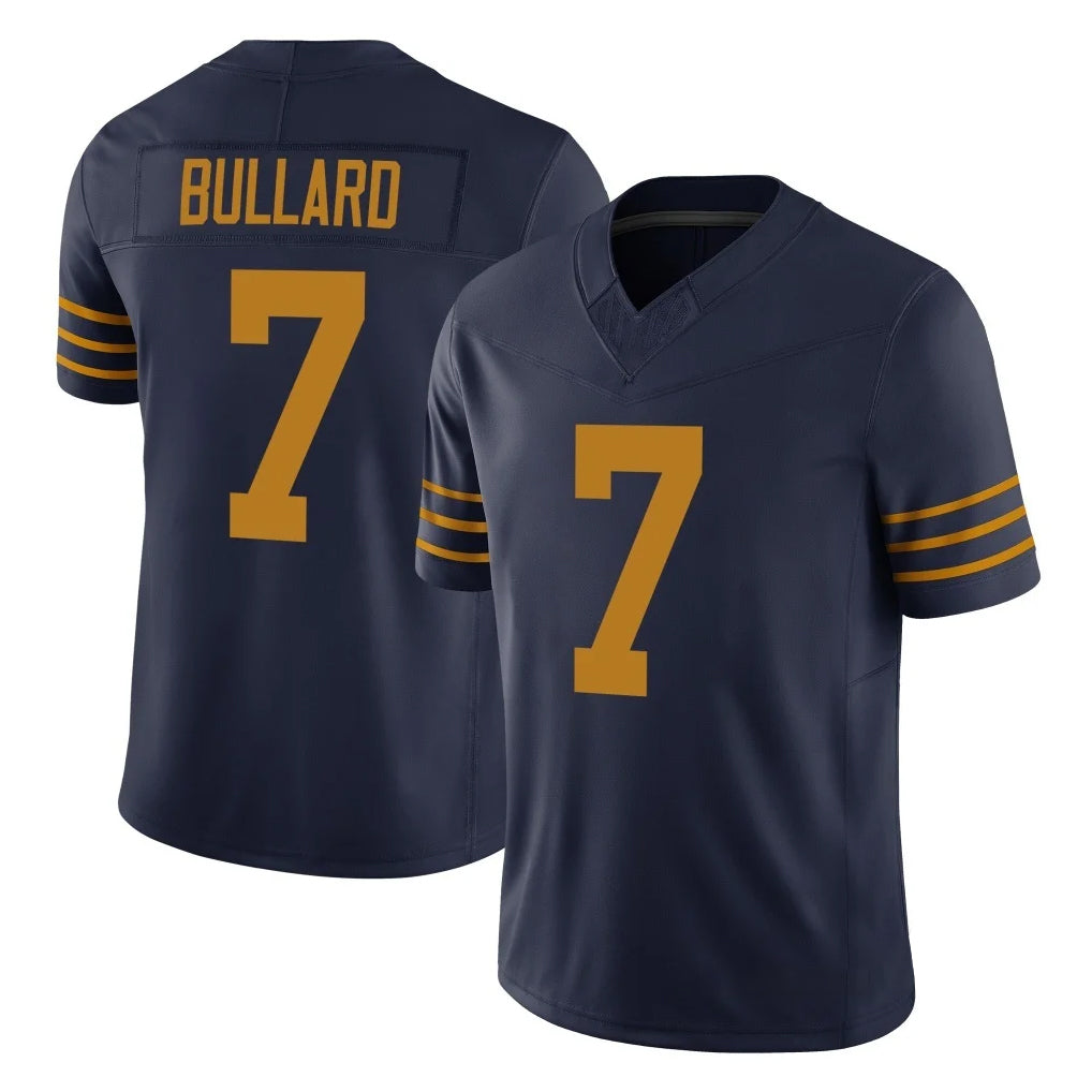 Robertx GB.Packers #7 Javon Bullard Player Navy The 1923 Classic Vapor F.U.S.E. Home Game Stitched Jerseys