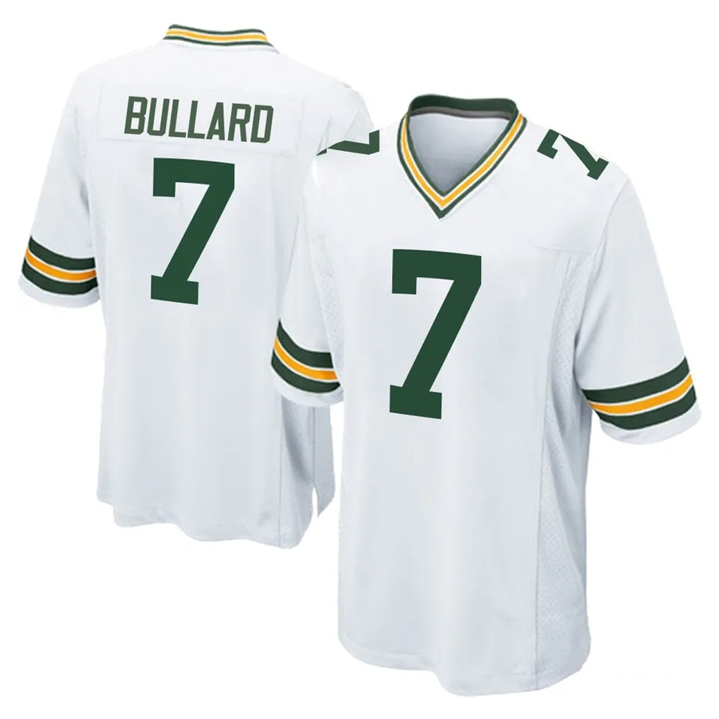 Robertx GB.Packers #7 Javon Bullard Player White Home Game Stitched Jerseys£©