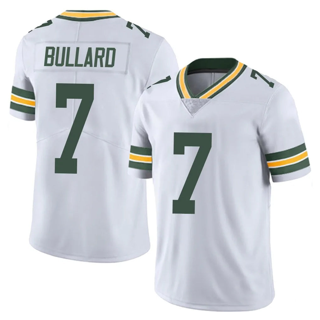 Robertx GB.Packers #7 Javon Bullard Player White Vapor Untouchable Limited Home Game Stitched Jerseys