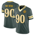 Robertx GB.Packers #90 Lukas Van Ness Player Green Limited 2026 Rivalries Collection Home Game Stitched Jerseys