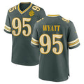 Robertx GB.Packers #95 Devonte Wyatt Player Green 2026 Rivalries Collection Home Game Stitched Jerseys