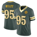 Robertx GB.Packers #95 Devonte Wyatt Player Green Limited 2026 Rivalries Collection Home Game Stitched Jerseys