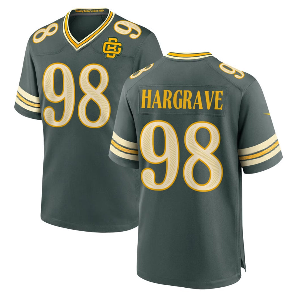 Robertx GB.Packers #98 Javon Hargrave Player Green 2026 Rivalries Collection Home Game Stitched Jerseys