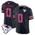Robertx H.Texans #0 Azeez Al-Shaair Player Navy 2026 Rivalries Vapor Limited Home Game Stitched jerseys