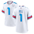Robertx H.Texans #1 Tank Dell Player Whtie 2026 Rivalries Vapor Home Game Stitched jerseys