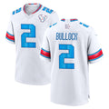 Robertx H.Texans #2 Calen Bullock Player Whtie 2026 Rivalries Vapor Home Game Stitched jerseys