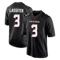 Robertx H.Texans #3 Kamari Lassiter Player Carbon Black Fashion Home Game Stitched Jerseys