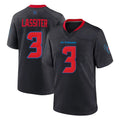 Robertx H.Texans #3 Kamari Lassiter Player Navy 2nd Alternate Home Game Stitched Jerseys