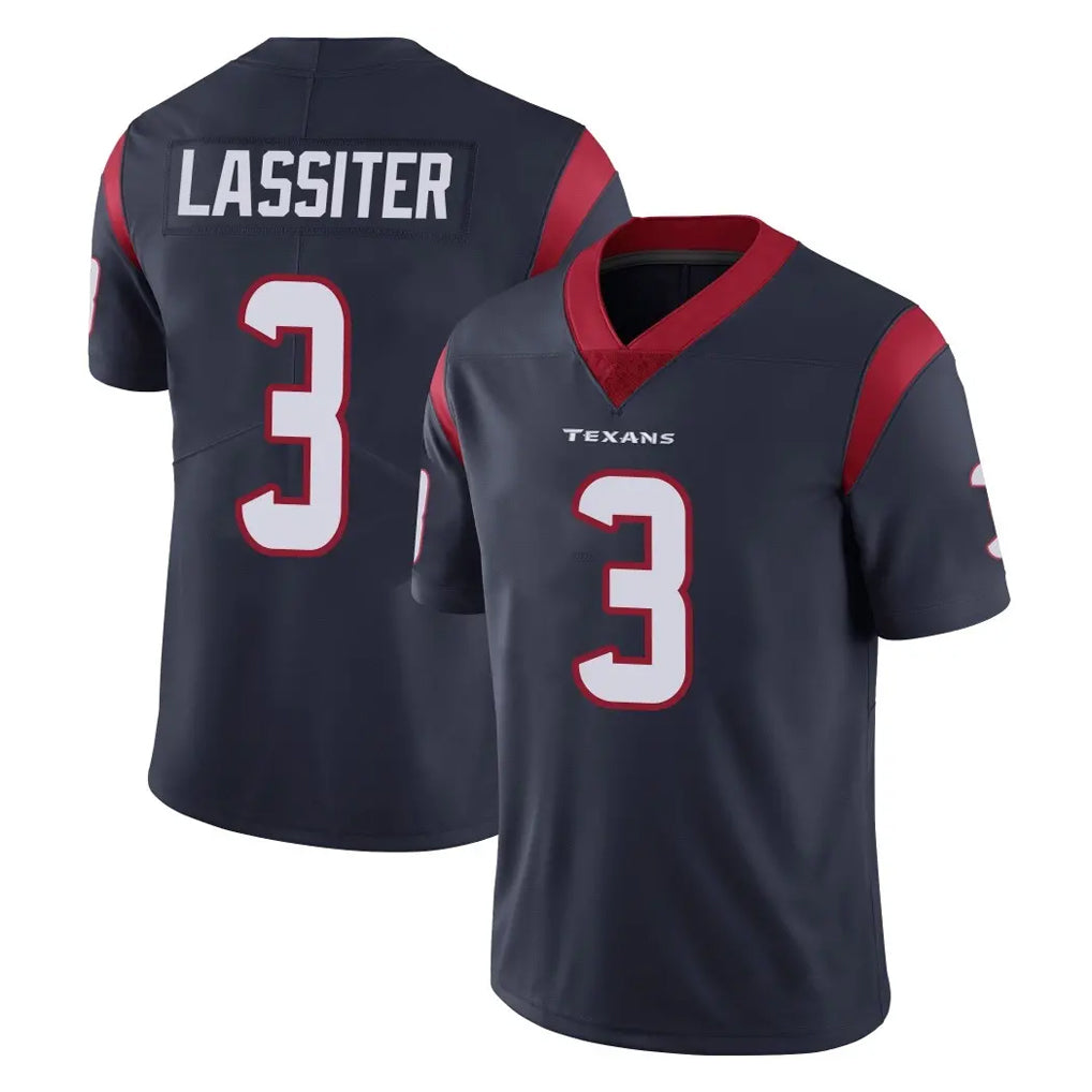 Robertx H.Texans #3 Kamari Lassiter Player Navy Limited Vapor Untouchable Home Game Stitched Jerseys