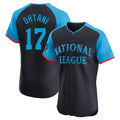 Robertx LA.Dodgers #17 Shohei Ohtani Player Black National League All-Star Limited Elite Home Stitched Jerseys