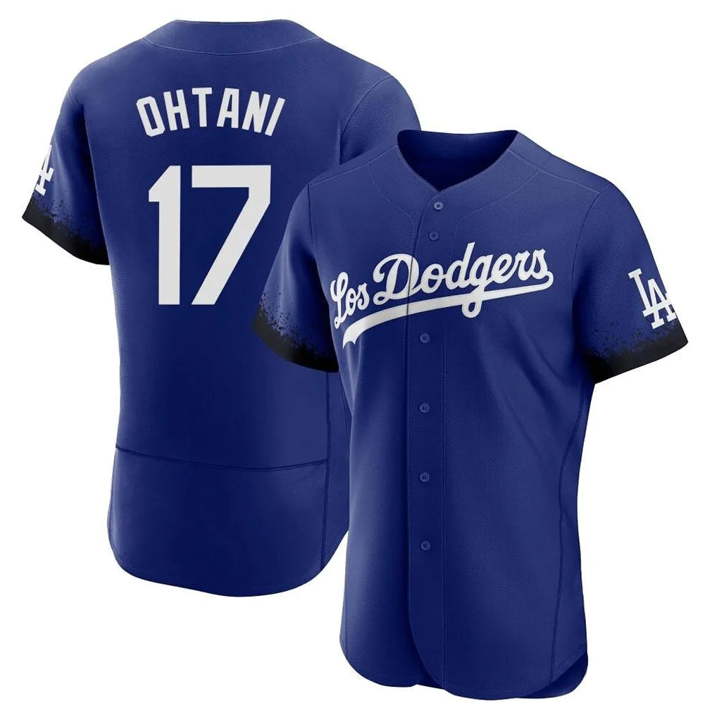 Robertx LA.Dodgers #17 Shohei Ohtani Player Royal City Connect Elite Home Stitched Jerseys