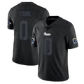 Robertx LA.Rams #0 Byron Young Player Black Impact Limited Home Game Stitched Jerseys