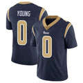 Robertx LA.Rams #0 Byron Young Player Navy Limited Vapor Untouchable Home Game Stitched Jerseys
