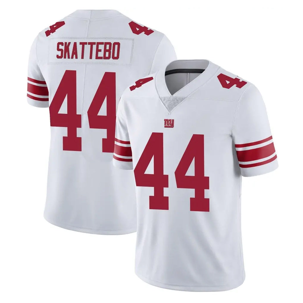 Robertx NY.Giants #44 Cam Skattebo Player White Limited Vapor Untouchable Home Game Stitched Jerseys